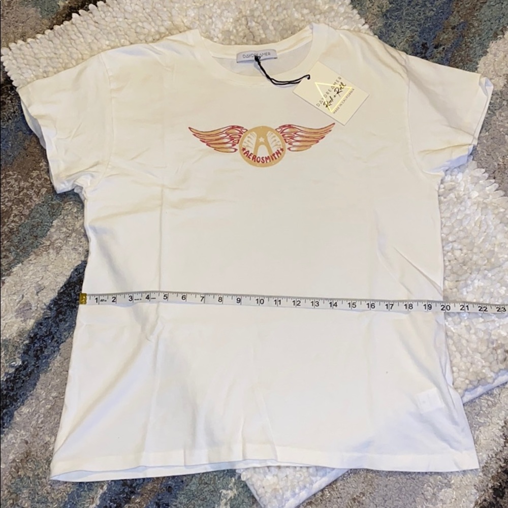 NWT Daydreamer Aerosmith Sweet Emotions Tee M - Picture 8 of 9